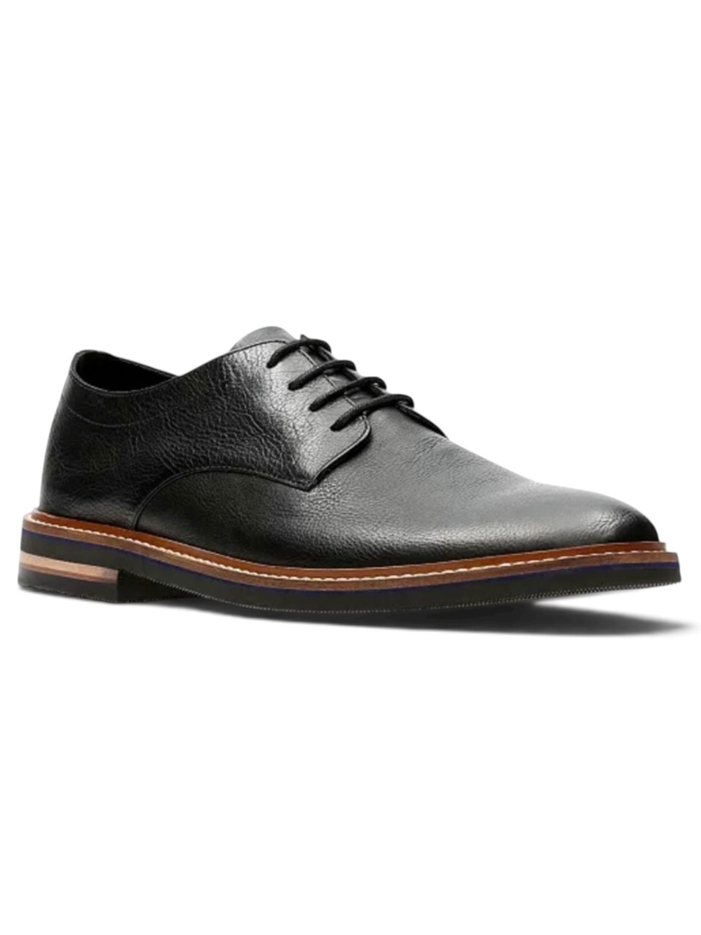 Bostonian Men's Dezmin Plain-Toe Dress Casual Oxfords In Black Size 7.5